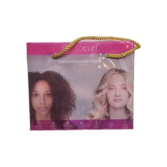 Octocurl Heatless Hair Curler Standard Length - Hair Rollers for Heatless Curls - Picture 1 of 8